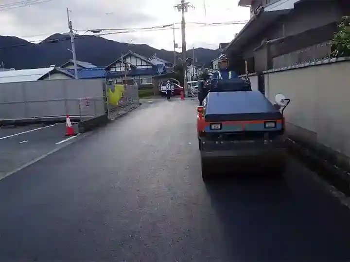 公共道路舗装工事の画像